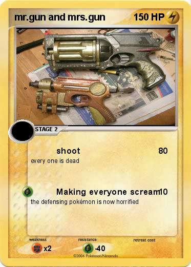 Pokemon mr.gun and mrs.gun