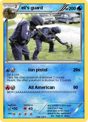 Pokemon eli's guard