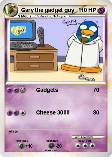Pokemon Gary the gadget guy
