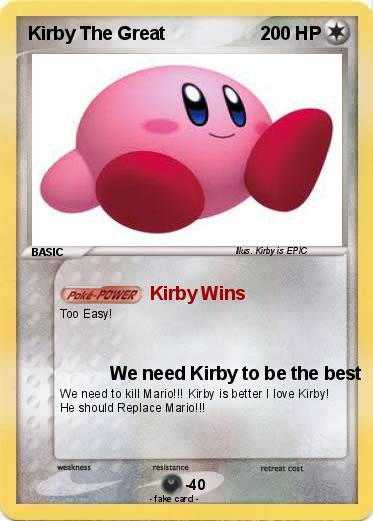 Pokemon Kirby The Great