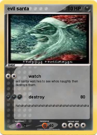 Pokemon evil santa
