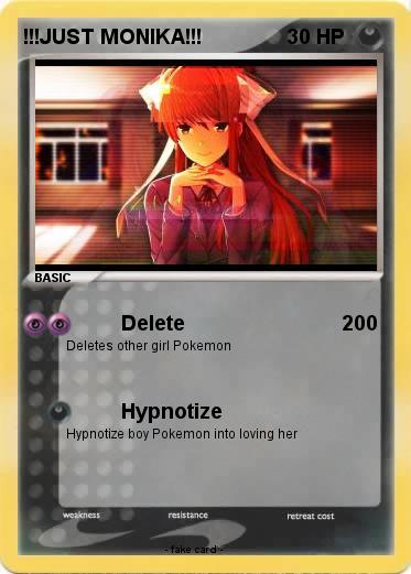 Pokemon !!!JUST MONIKA!!!