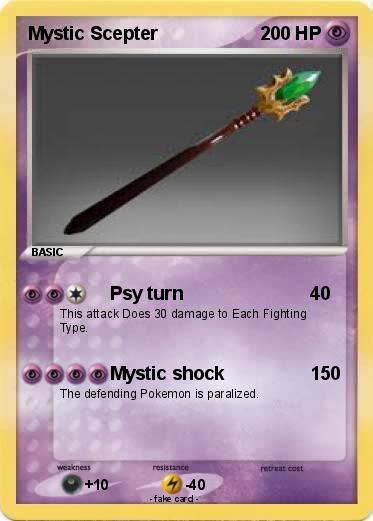 Pokemon Mystic Scepter