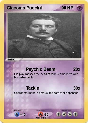 Pokemon Giacomo Puccini