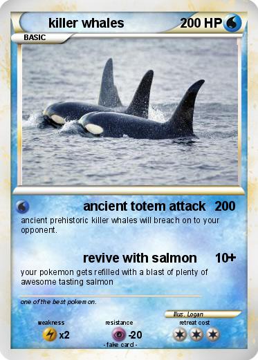 Pokemon killer whales
