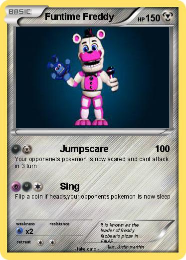 Pokemon Funtime Freddy