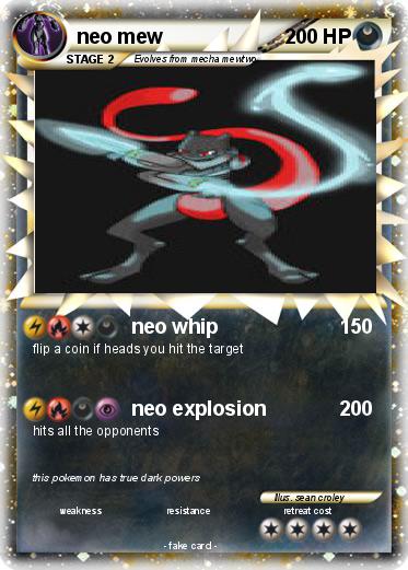 Pokemon neo mew