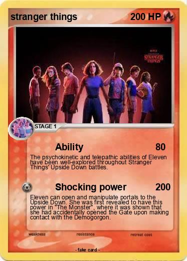 Pokemon stranger things