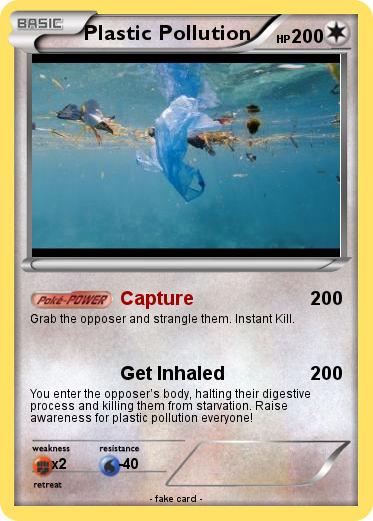 Pokemon Plastic Pollution