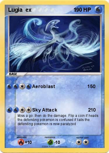 Pokemon Lugia  ex                            1