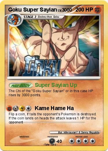 Pokemon Goku Super Sayian