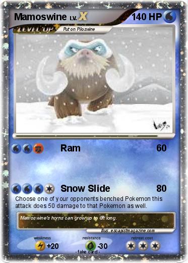 Pokemon Mamoswine