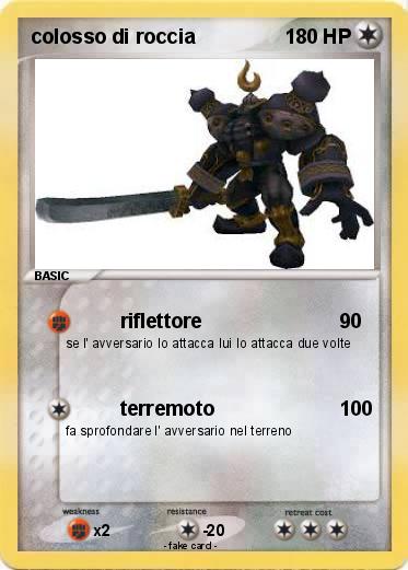 Pokemon colosso di roccia