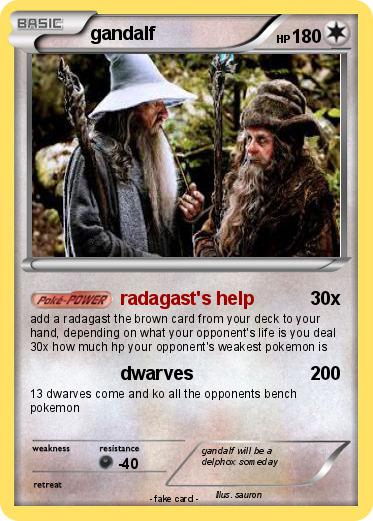 Pokemon gandalf