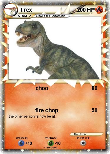 Pokemon t rex