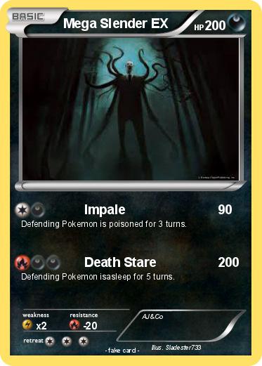Pokemon Mega Slender EX