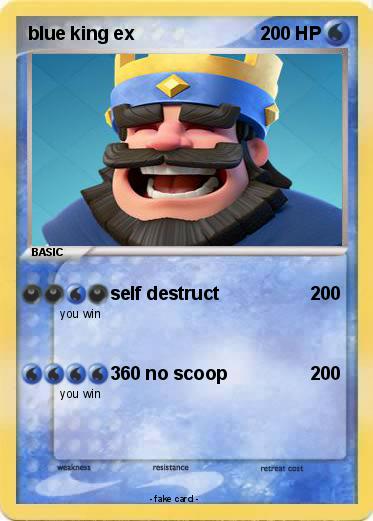 Pokemon blue king ex