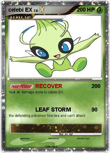 Pokemon celebi EX