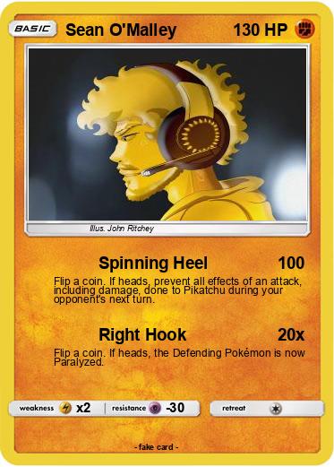 Pokemon Sean O'Malley