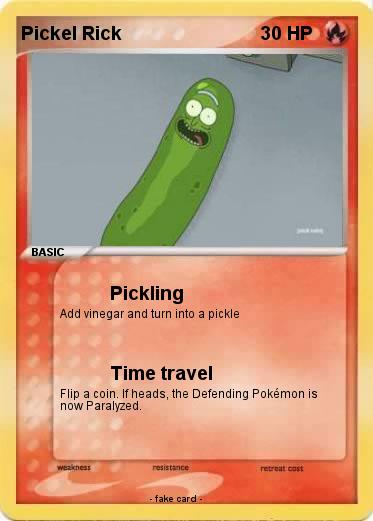 Pokemon Pickel Rick