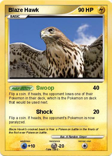 Pokemon Blaze Hawk