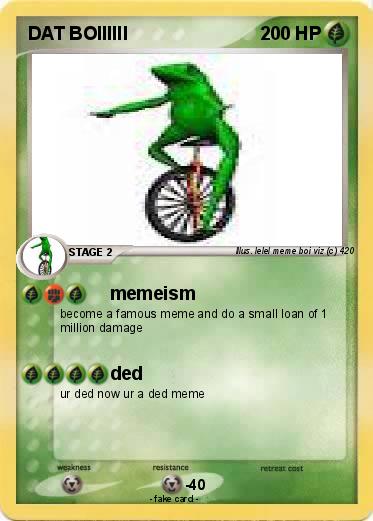 Pokemon DAT BOIIIIII