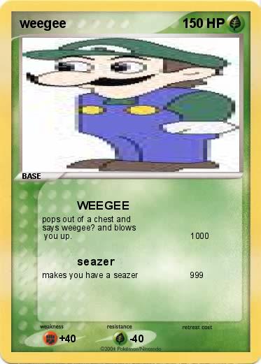 Pokemon weegee