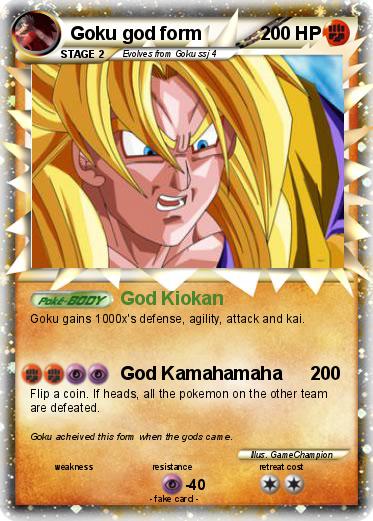 Pokemon Goku god form