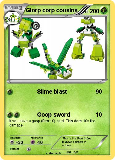 Pokemon Glorp corp cousins