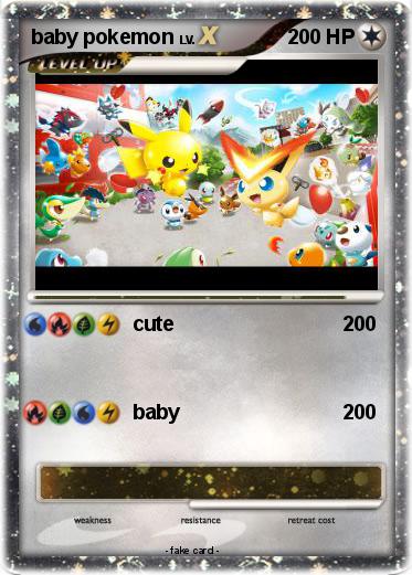 Pokemon baby pokemon