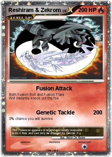 Pokemon Reshiram & Zekrom