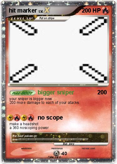 Pokemon hit marker