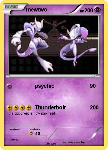 Pokemon mewtwo