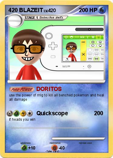 Pokemon 420 BLAZEIT