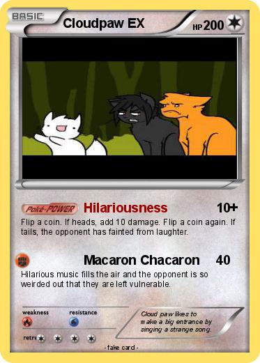 Pokemon Cloudpaw EX
