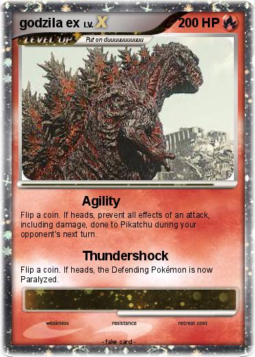 Pokemon godzila ex