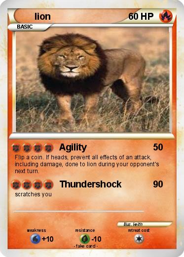 Pokemon lion