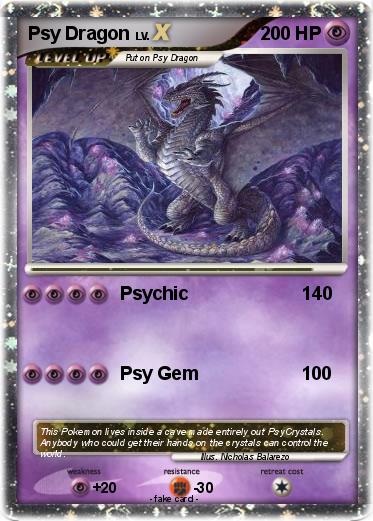 Pokemon Psy Dragon