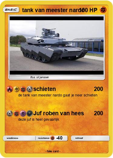 Pokemon tank van meester nardo