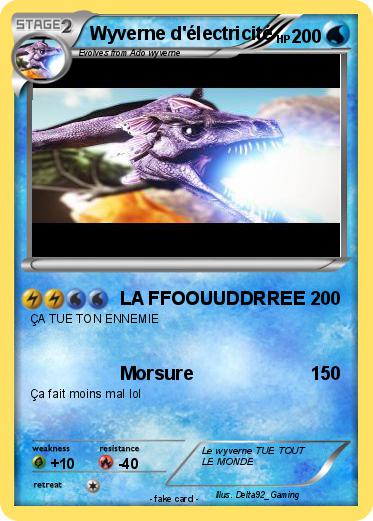 Pokemon Wyverne d'électricité