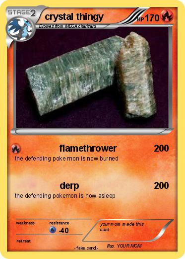 Pokemon crystal thingy