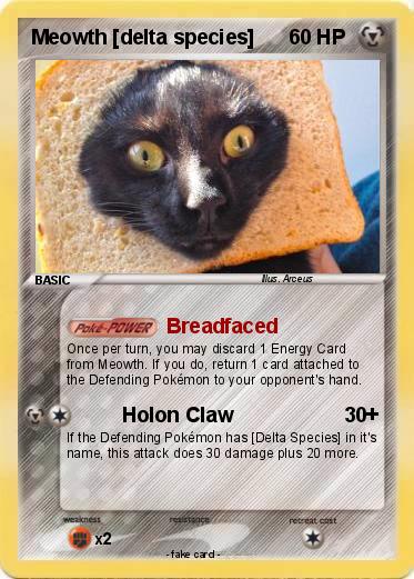 Pokemon Meowth [delta species]