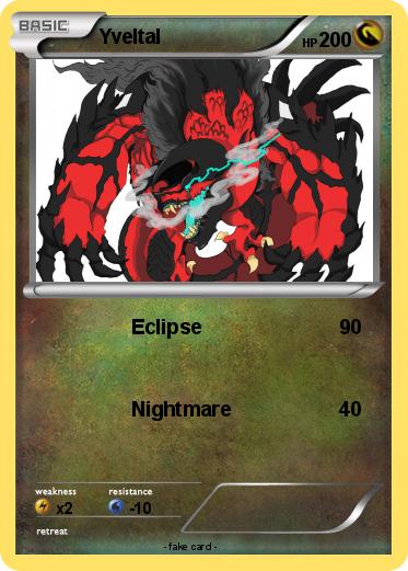 Pokemon Yveltal