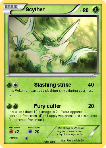 Pokemon Scyther