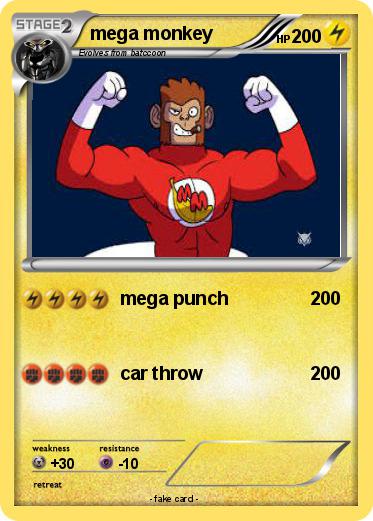 Pokemon mega monkey