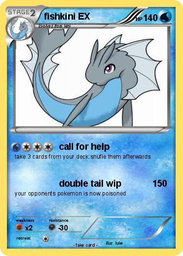 Pokemon fishkini EX
