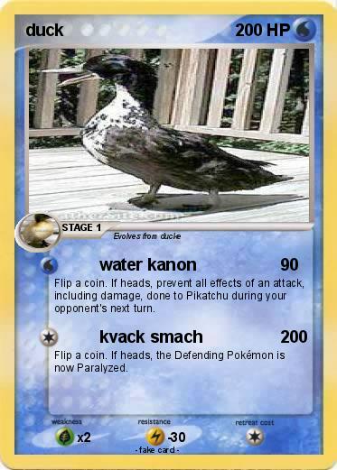 Pokemon duck