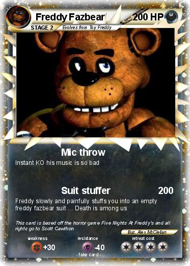 Pokemon Freddy Fazbear