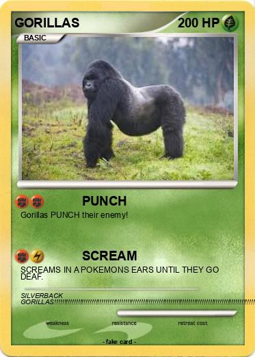 Pokemon GORILLAS