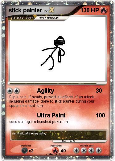 Pokemon stick painter Pokemon stick painter